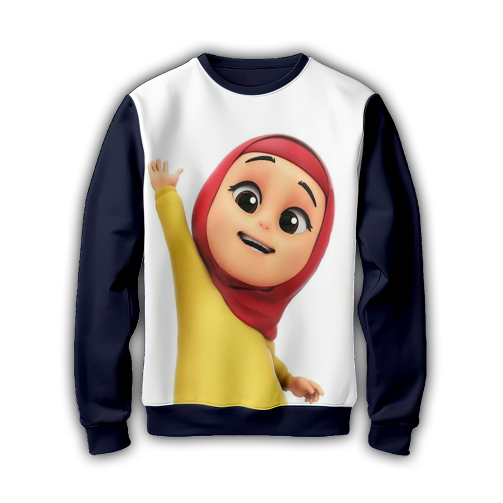 Nusara เสื้อแจ็คเก็ตเสื้อกันหนาวเด็ก Super Hero การ์ตูนแอนิเมชั่นฟิล์ม S2 Crewneck สกรีนลายที่ผสมผสา