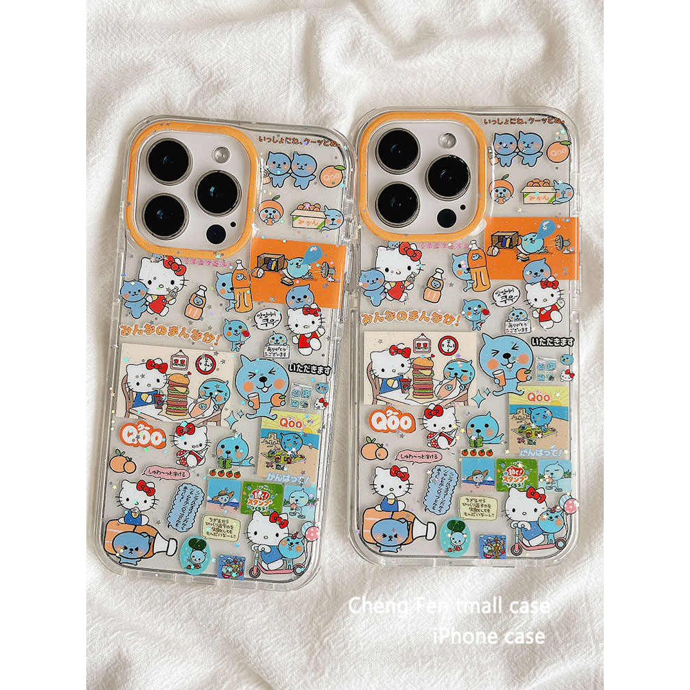 Aesthetic Overseas Girl Halo Kitty Case Xiaomi 15 Ultra 14T Pro Poco C71 X7 Pro F7 Pro F7 Ultra C75 