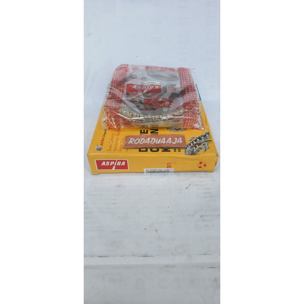 ชุด ASPIRA GER HONDA SONIC 150R K56 (15T/42T/428H-118L) H2-412PA-K56-110H