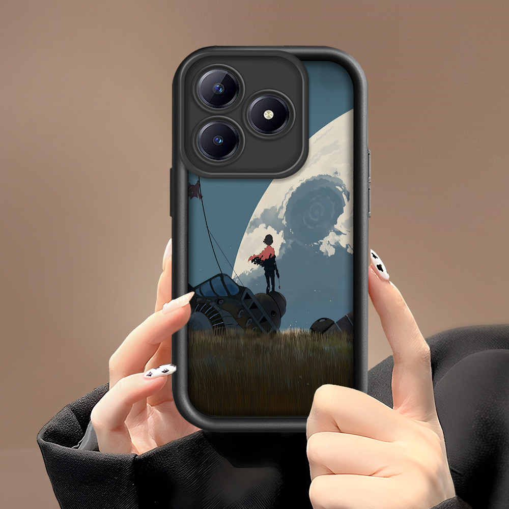 HP เคสโทรศัพท์สําหรับ Realme C63 C61 Narzo N63 กรณีการ์ตูน Kesing ป้องกันเลนส์ TY DLJ-S2-0171