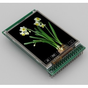 โมดูลหน้าจอสี TFT LCD ขนาด 2.4 นิ้ว 8/16 บิตพร้อมแผงสัมผัส (ไม่มีไอคอน) ILI9325 ILI9341 ไดรฟ์ IC