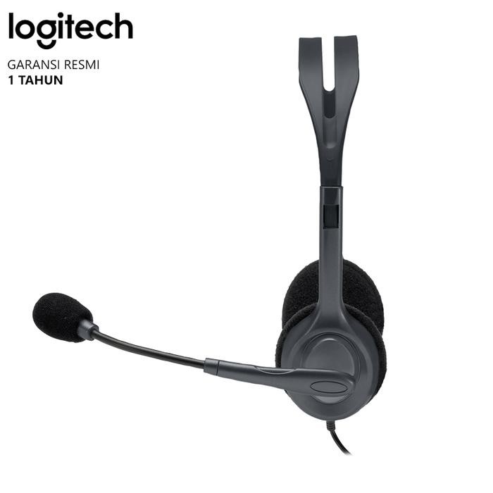 ชุดหูฟังสเตอริโอ Logitech H111 พร้อมไมโครโฟน