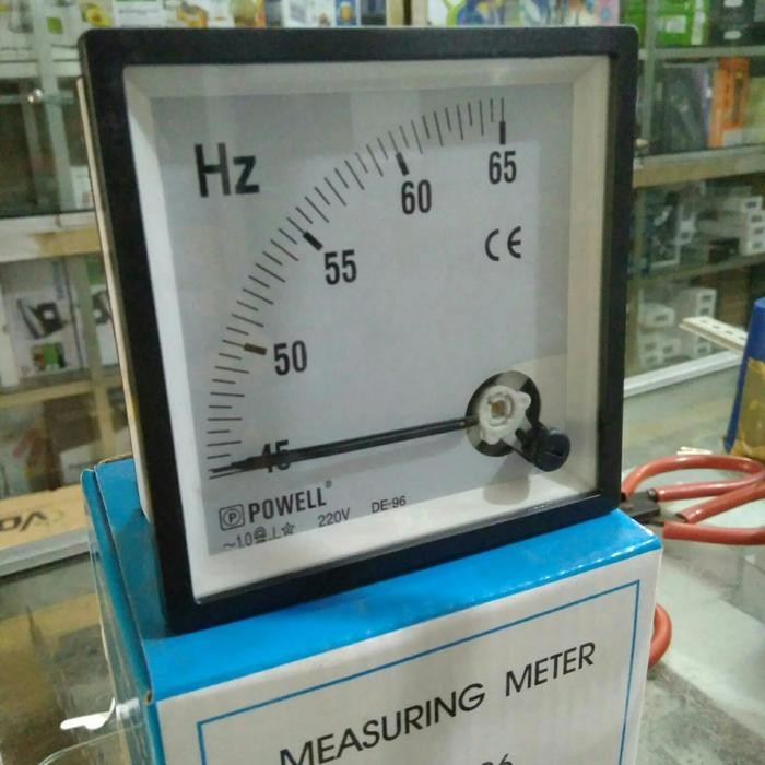 HZ FREQUENCY METER POWELL NEEDLE DE-96