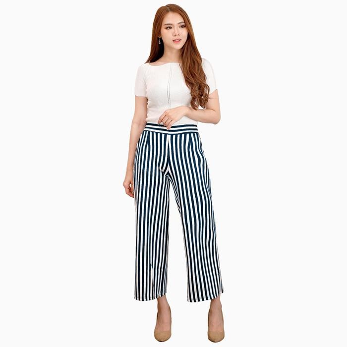 กางเกงชั้นในยาวลายทางมุสลิมล่าสุด - Jfashion Lidya