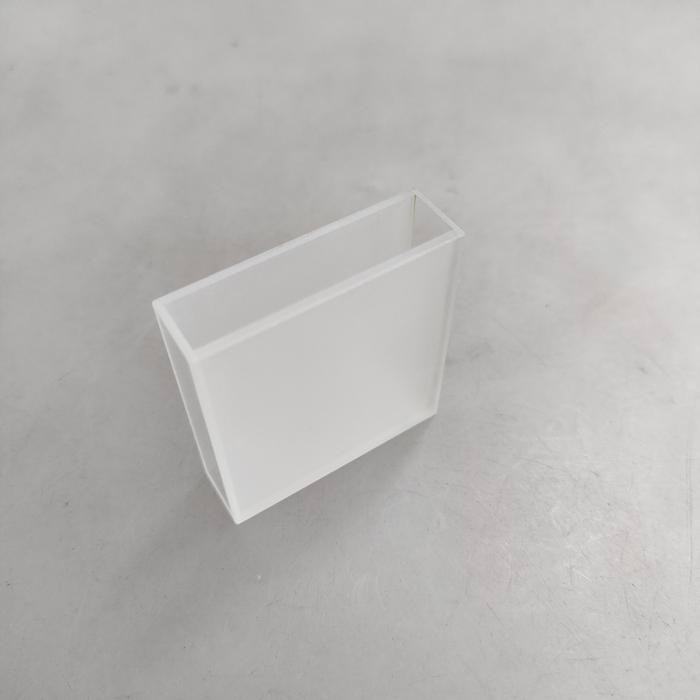 4 ซม. 40 มม. แก้ว Kuvet Spectrophotometer 4 ซม.