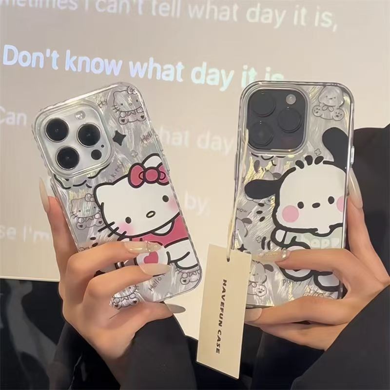 น่ารัก Anti Shock Halo Kitty กรณีล่าสุด Hp Xiaomi 15T Pro F7 C85 Poco C71 X7 Pro 14T Pro X6 Pro F5 M