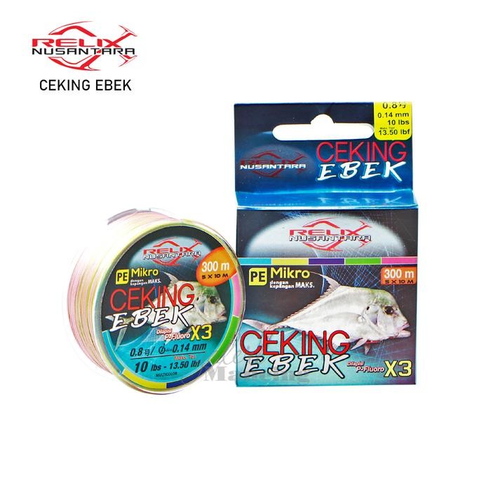 Relix Nusantara Ceking Ebek String 300M Pe 0.6 - 0.8 - 1 - 1.5