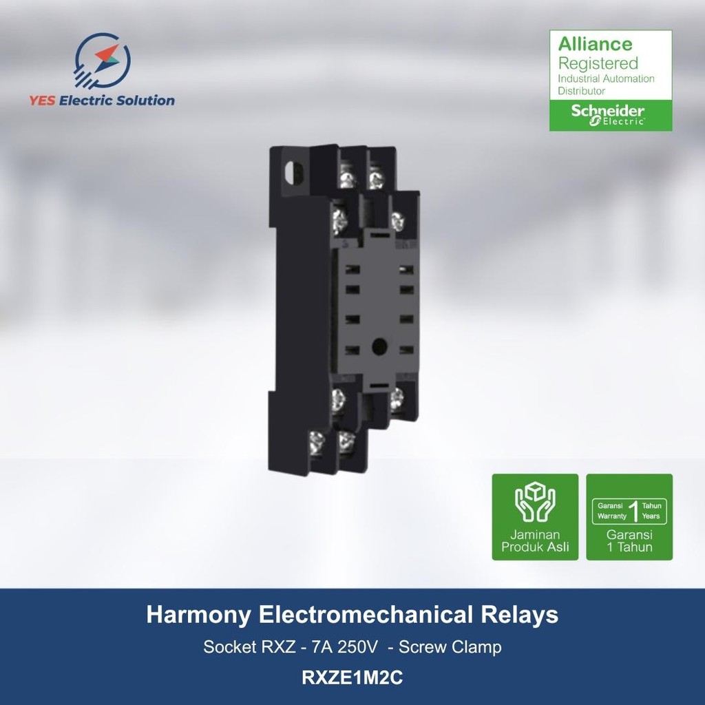 Schneider Socket RXZ - 7 A 250 V - สําหรับรีเลย์ RXM2 - RXZE1M2C