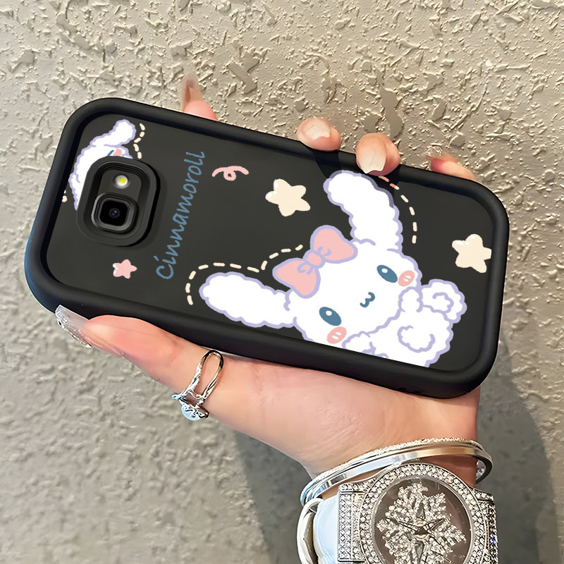 MATA Samsung Galaxy J4 Plus 2018 J6 Plus 2018 J4 Prime J6 Prime J2 Prime J2 Ace Case Casing Happy Sm