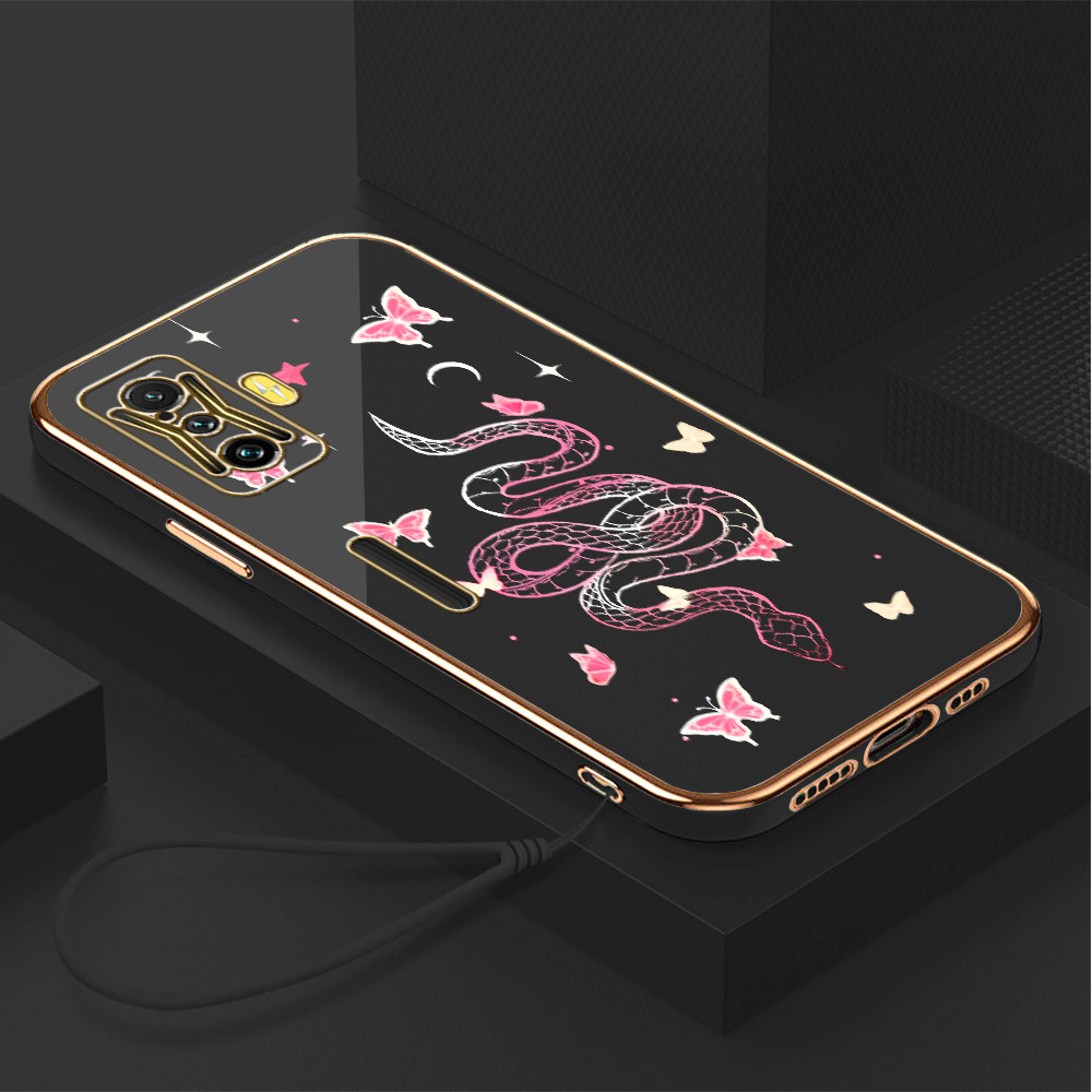 LOKAL Xiaomi Poco F4 GT Redmi K50 Gaming สําหรับท้องถิ่นสต็อก Lanyard ฟรีเคสโทรศัพท์ Layered Hp Casi