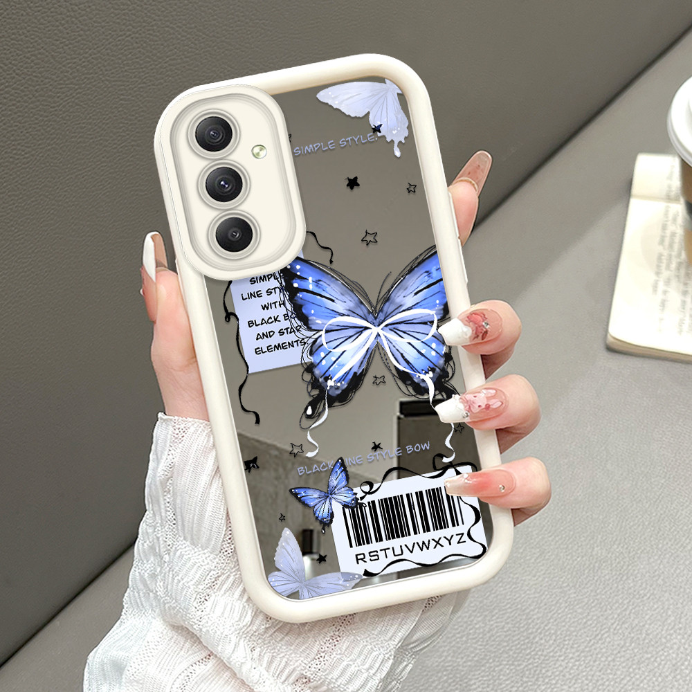 HP เข้ากันได้กับ Samsung Galaxy A34 5G เคสโทรศัพท์ Softcase Handphone Cassing Kesing 8642 JZ