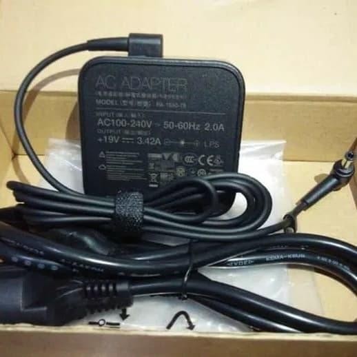 ต้นฉบับ Asus K40IJ K42F A46C K50IJ 19V 3.42A แล็ปท็อปอะแดปเตอร์ชาร์จ
