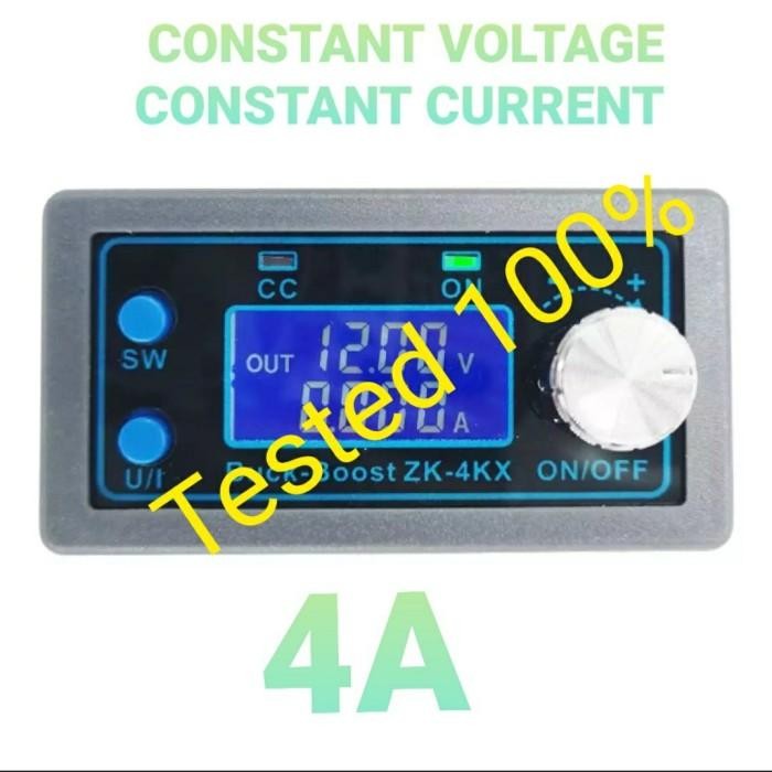 Expert zk 4kx buck boost converter โมดูลสเต็ปดาวน์ dc cnc cc cv 4A