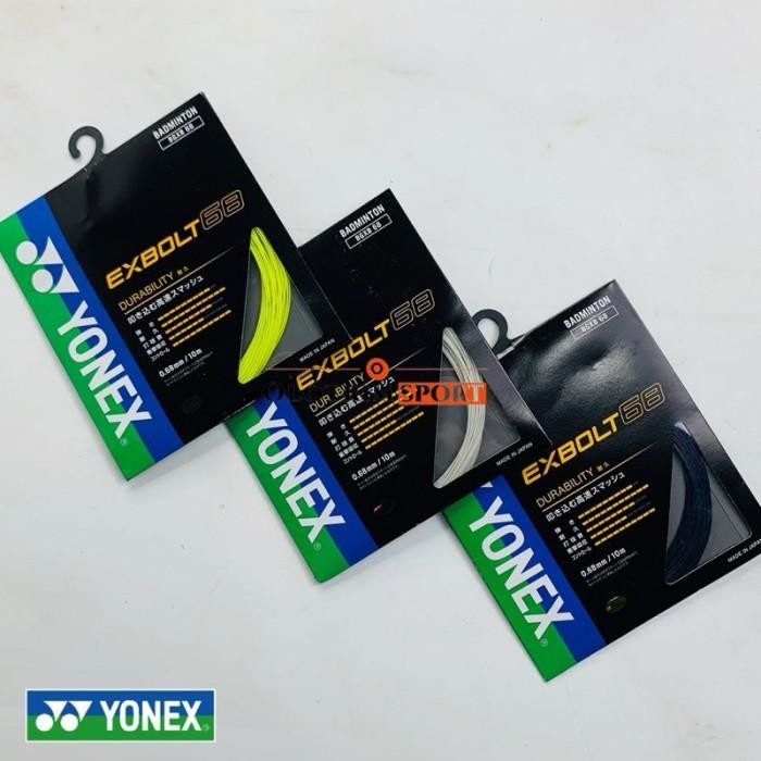 Yonex Exbolt 68 Jp Japan สายแบดมินตันของแท้ 100% Yonex จัดส่งฟรี