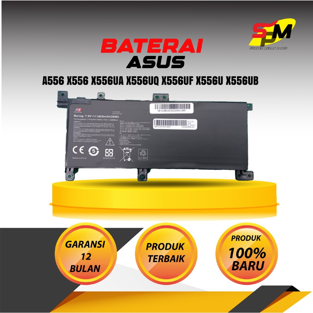 แบตเตอรี่ Asus A556 X556 X556UA X556UQ X556UF X556U X556UB