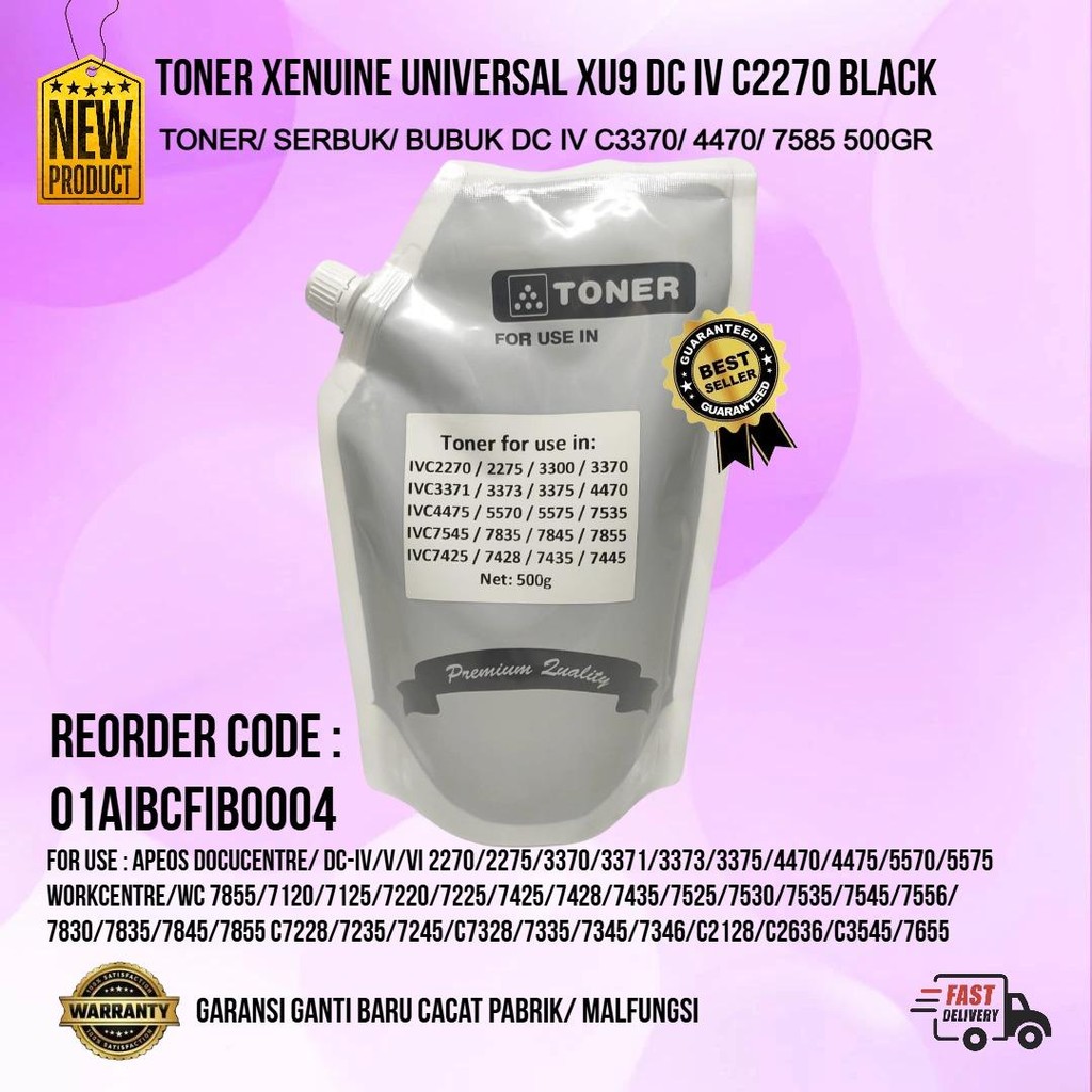 Universal Toner Powder Dc-Iv V Vi 2270 2275 3370 3371 3373 3375 4470 4475 5570 5575 Apeosport-C2270 