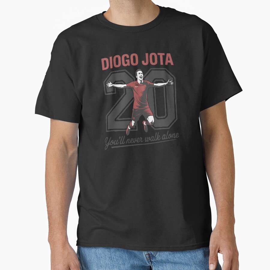 Diogo Jota Liverpool Diogo Jota You Wont Run Alone: Jota Forever Essential เสื้อยืด Unisex O-คอเสื้อ