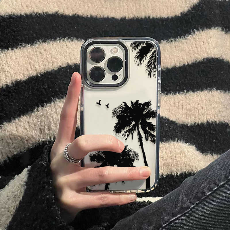 ผู้ชาย Anti Crack Coconut Tree ปลอก OPPO A6 Pro A5 Pro A3X A5I Reno 13F 8 Pro 5G 11 Pro A60 Reno 11F