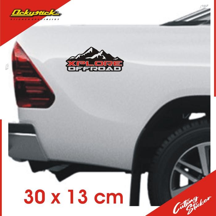 CUTTING STICKER XPLORE OFF-ROAD สติ๊กเกอร์ติดรถยนต์