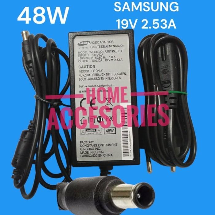 Samsung A4819-FDY 19V 2.53A 48W LED TV Adapter เข็ม + สายไฟ