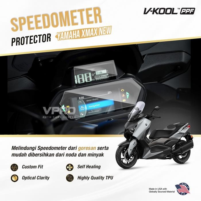 VKOOL PPF Speedometer สําหรับ Yamaha XMAX ใหม่ 2023 รถจักรยานยนต์