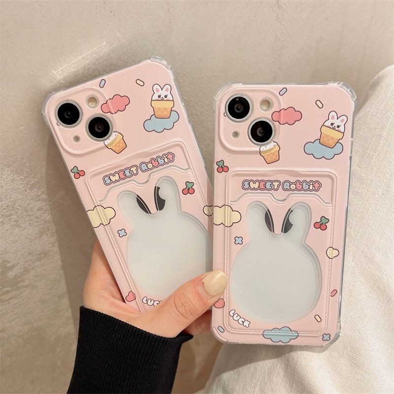 ปลอกกรวยกระต่ายแฟนซี Hp Samsung A17 A56 A26 A16 A36 A05A53 A24 A73 A52A05S A32 M12 A12 A34 M14 A15 A