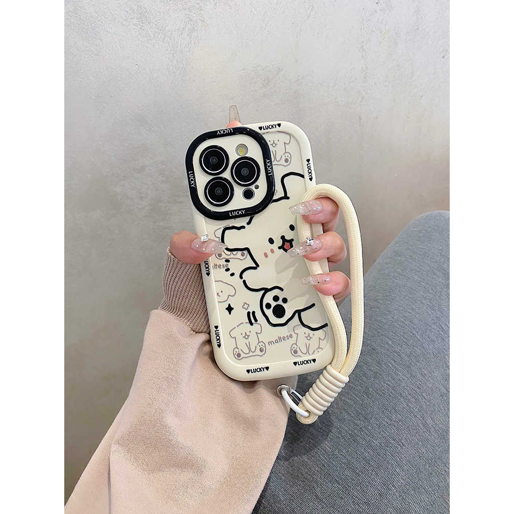 Aesthetic Bear Strap Girl Case Samsung A06 A55 S25 Ultra A16 5G S25 Plus A56 A15 A26 A36 A13 A52Ss23