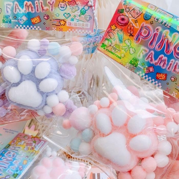 Taba Squishy Squeezy Squishy ของเล่นเคี้ยวสําหรับเด็ก Squieezy Pinch Family Make Squishy Taba