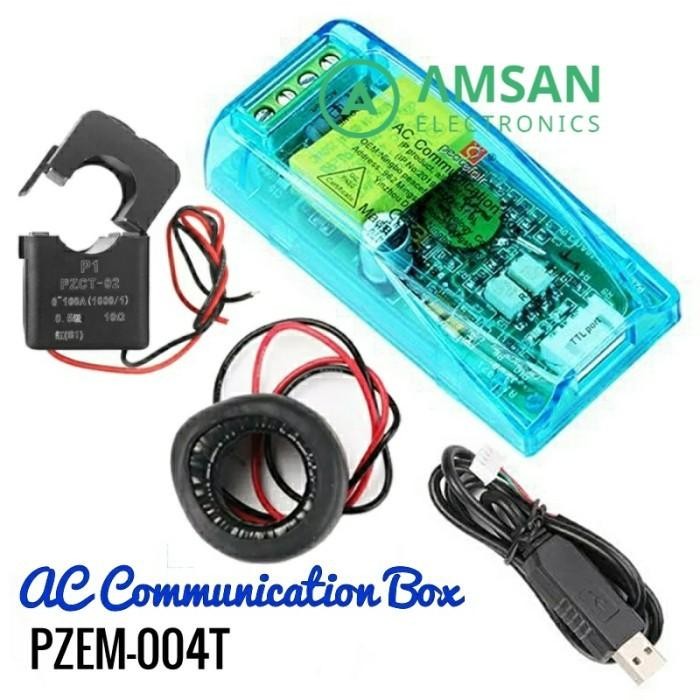 Peacefair Pzem-004T Arduino การตรวจสอบไฟฟ้า 6-In-1 Kwh วัตต์มิเตอร์