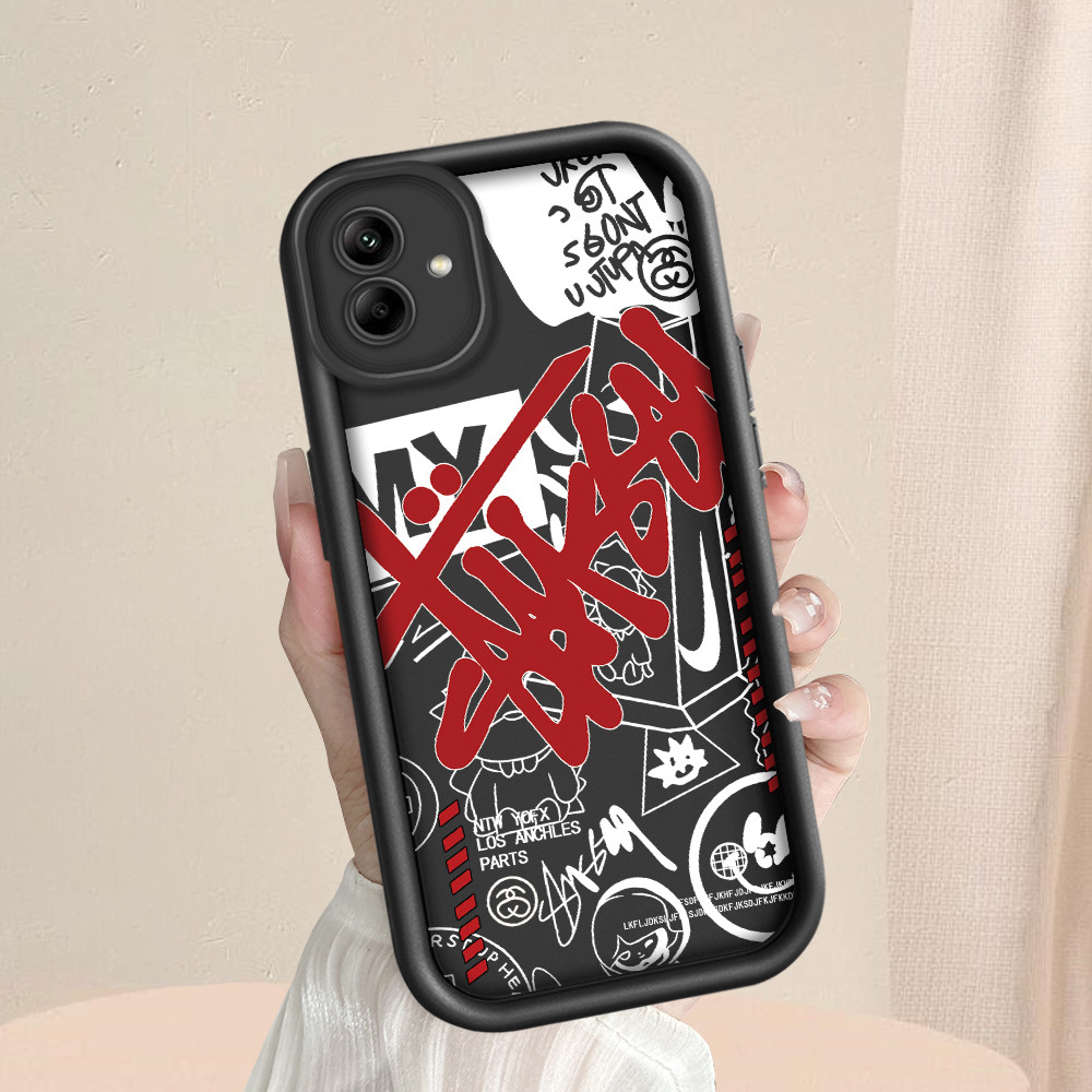 เข้ากันได้กับ Samsung Galaxy A04 Surabaya Case ใหม่ Softcase Hp Kesing Casing D096-45 S2-0105