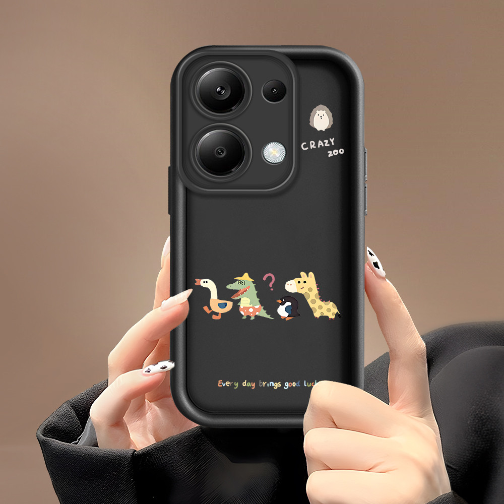 Xiaomi Poco M6 Redmi Note 13 Pro 4G Surabaya Case ใหม่ Softcase Hp Kesing Casing D096-45 S2-757