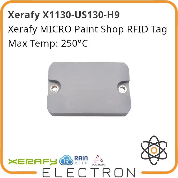 Kitani Innovation - Xerafy X1130-Us130-H9 Micro Paint Rfid Tag Uhf Epc Global Class 1 Gen2 Long