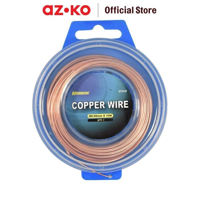 Choice - Azko Krisbow Copper Wire 0.9 มม. X 10 M Copper Wire Handyman อุปกรณ์