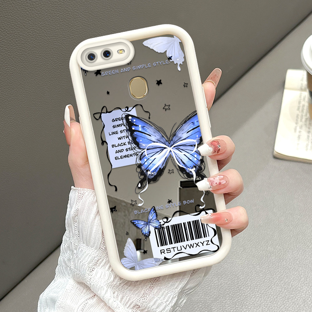 ใช้งานร่วมกับ OPPO A12 A5S A7 A12S สําหรับเคสโทรศัพท์ Softcase Handphone ปลอก Cassing Hp Kesing 8642