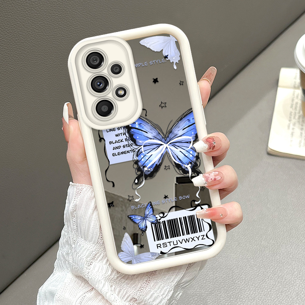 HP เข้ากันได้กับ Samsung Galaxy A53 5G เคสโทรศัพท์ Softcase Handphone Cassing Kesing 8642 JZ