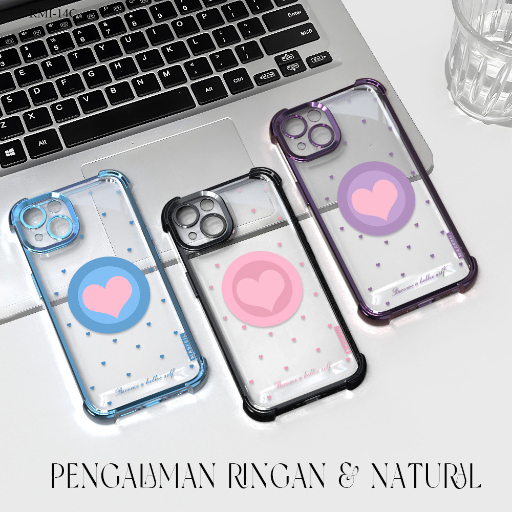HPเคสโทรศัพท์สําหรับXiaomi Redmi 14C 13C 13 12C 12 10C 10 9C 10A 9A 9T 9 A2 A1 A3 4Gเคสโทรศัพท์S3 02