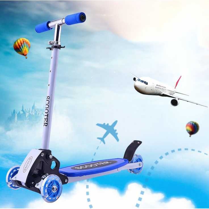 Maxi Otoped 4 Wheel Kids Scooter Maxi Otoped 4 Wheel Kids Scooter สีฟ้า