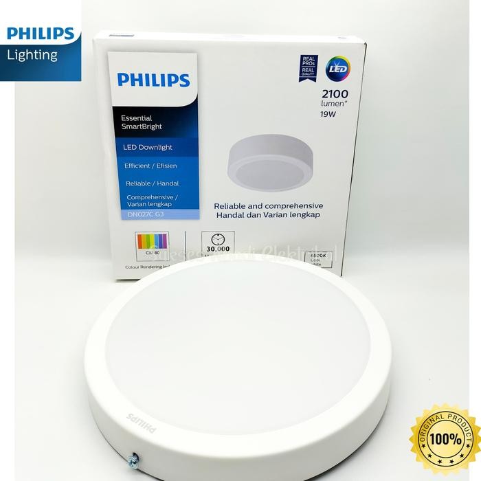 ใหม่ PHILIPS DN027C 19w Outbow LED Downlight
