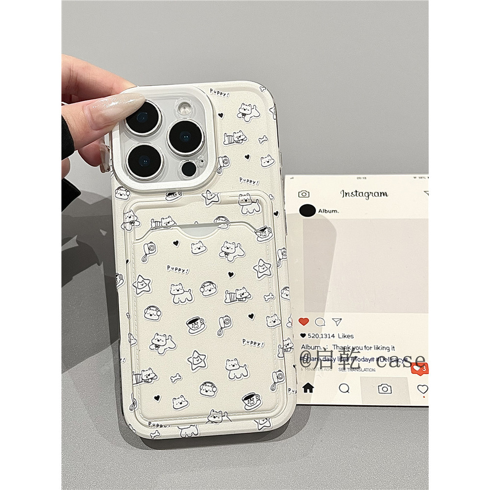 ล่าสุดสุนัขกาแฟสายคล้องคอแฟนซีปลอก Hp Xiaomi POCO C85 Xiaomi 15 X7 Pro14T Pro 15 X7 5G 11 Lite X5 Pr