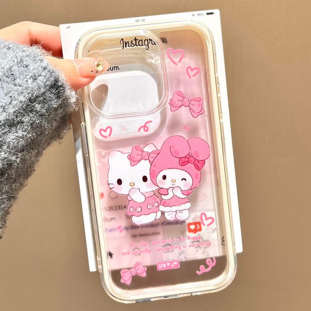 Hello Kitty Heart Soft Bow สําหรับกรณี Vivo Y21d Z10 Lite Z10R V60 Y400 Y19s Pro V40 Lite 4G 5G Y28Y