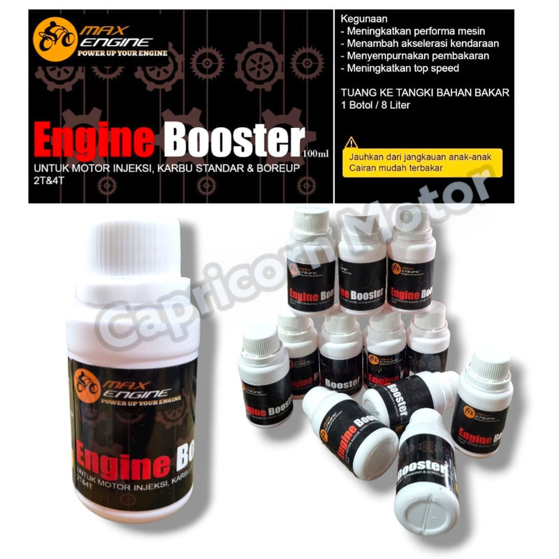 ENGINE BOOSTER Max Engine Original FUEL ADDITIVE OCTANE BOOSTER 100ml