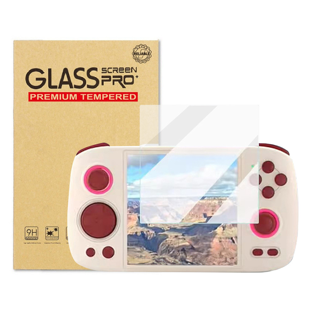 สําหรับ Anbernic RG Cube ฟิล์มกระจกนิรภัย Anti-Scrach HD หน้าจอฟิล์มนิรภัย Anti-Fingerprint สําหรับ