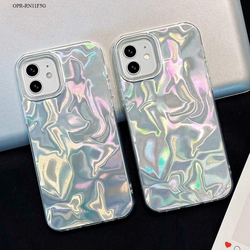 HP เคสโทรศัพท์สําหรับ OPPO Reno 11F 8T 7Z 8Z 7 8 5 5F 4F 4 4G 5G Hardcase สีเคสโทรศัพท์ Cassing Kesi