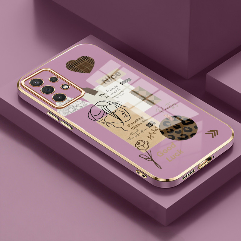 SAMSUNG สําหรับSamsung Galaxy A32 4G A32 5G A31 A23 4G A23 5G A33 5G A73 5G A72 4G A72 5Gกรณีปลอกศิล