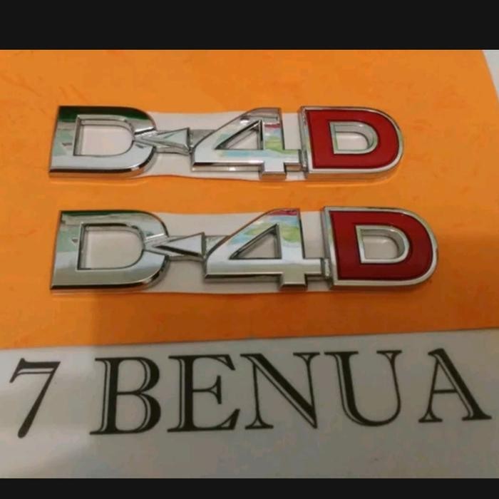 TOYOTA FORTUNER/HILLUX/INNOVA D4D EMBLEM ORIGINAL MODEL