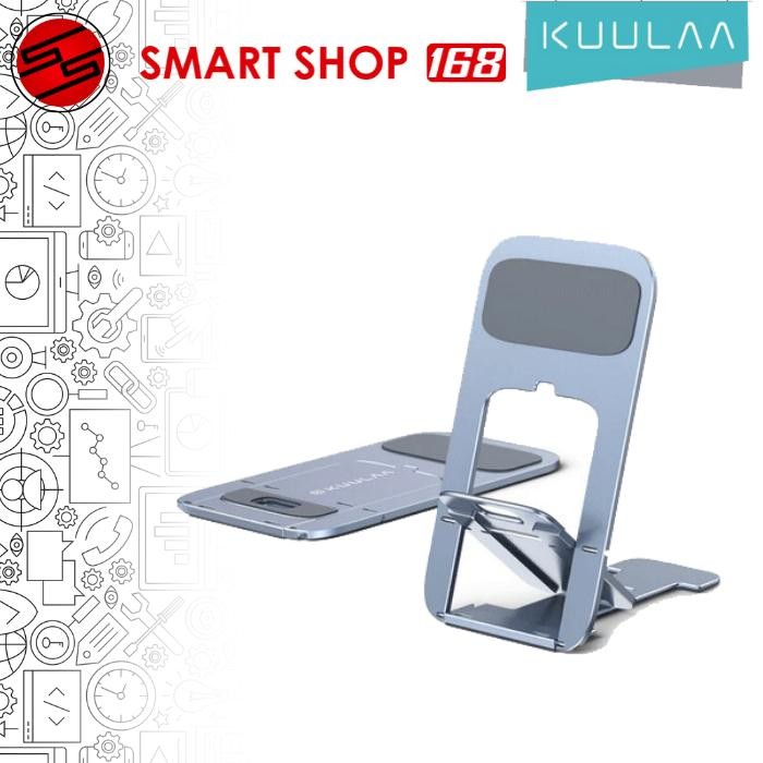 KUULAA ที่วางโทรศัพท์อะลูมิเนียมแบบพับได้หลายมุม