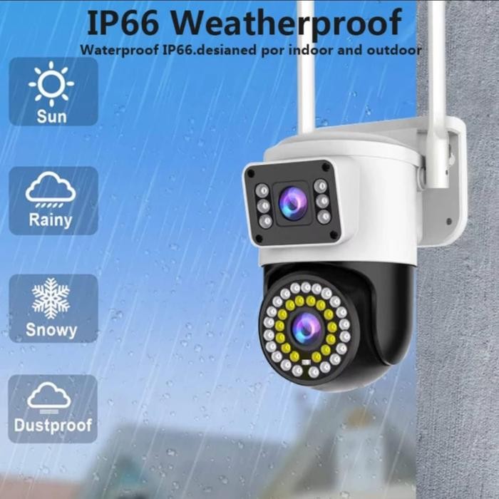 กล้อง Yoosee Ip กลางแจ้ง Cctv Wifi / กันน้ํา 8 Mega Pixel Full Hd