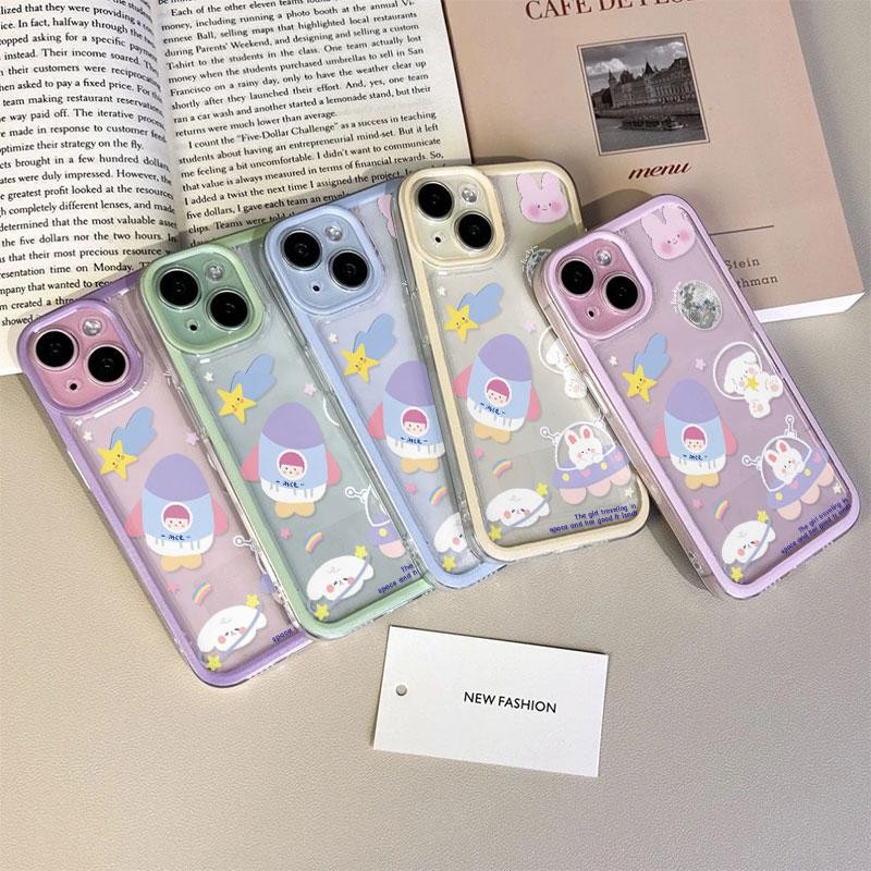 Universe Abroad น่ารักปลอกสีฟ้า Hp Infinix ร้อน 60i หมายเหตุ 50 Pro I สมาร์ท 9 30 Pro 40 Pro 5G สมาร