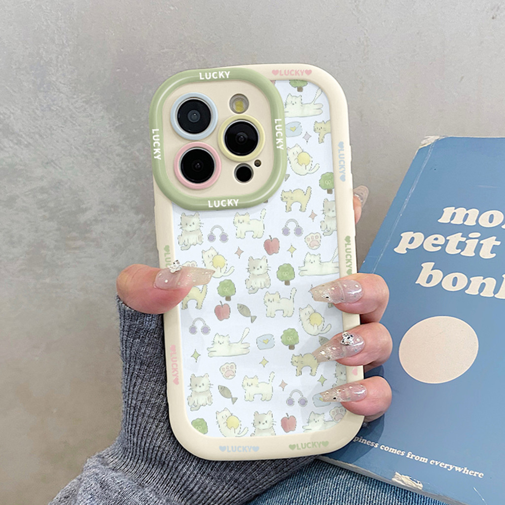 Cat Girl Aesthetic Strap Casing Infinix Smart 9 Hot 50 Pro Plus 40 Pro Plus 20S 40I A70 Rs4 30 Pro P