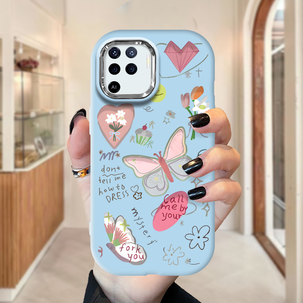 เคสโทรศัพท์ HP สําหรับ OPPO Reno 5F A94 Softcase Case C54010